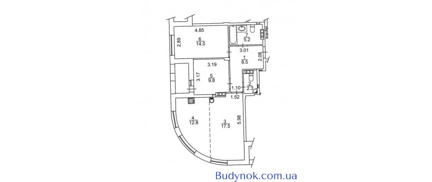 продаж 3-к квартира Київ, Голосіївський, 264500 $