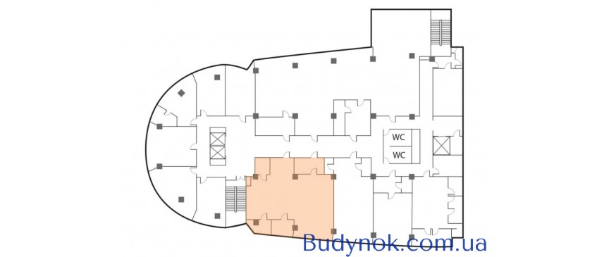 довгострокова оренда офісне приміщення Київ, Дніпровський, 66190 грн./міс.