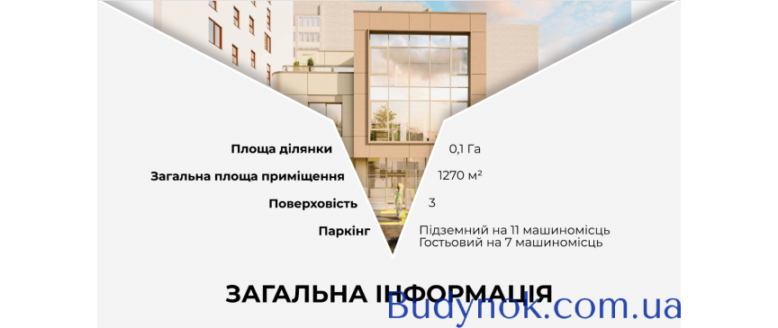 Продається сучасний комерційний будинок на вул. Боднарській, 12 у Львові, 1270м2.