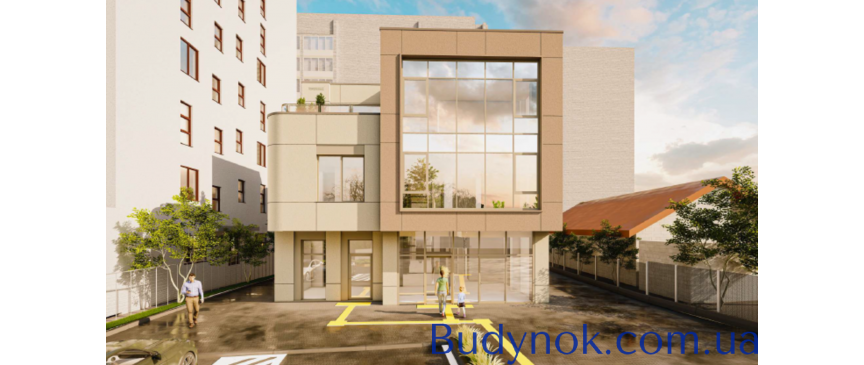 Продається сучасний комерційний будинок на вул. Боднарській, 12 у Львові, 1270м2.