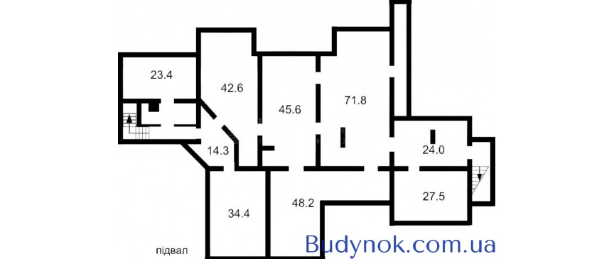 продаж 9-к будинок Броварський, Погреби, 850000 $