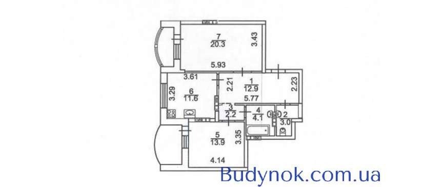 продаж 2-к квартира Київ, Оболонський, 95000 $