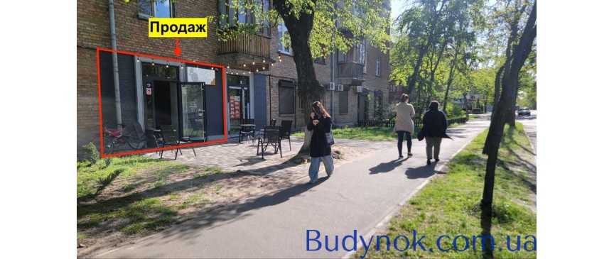  Продаж фасадної торгової площі 50м2 з орендарем, вул.Севастопольська