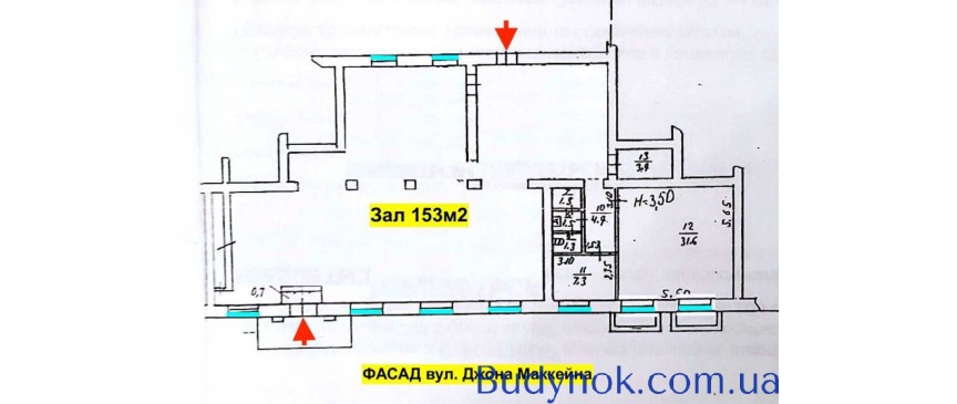  Оренда магазину 208м2 на Печерську, Маккейна, 39