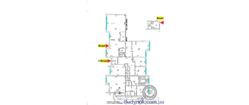  Оренда офіс/клініка 370м2 біля м.Харківська,1-2 поверх,вул.Ревуцького