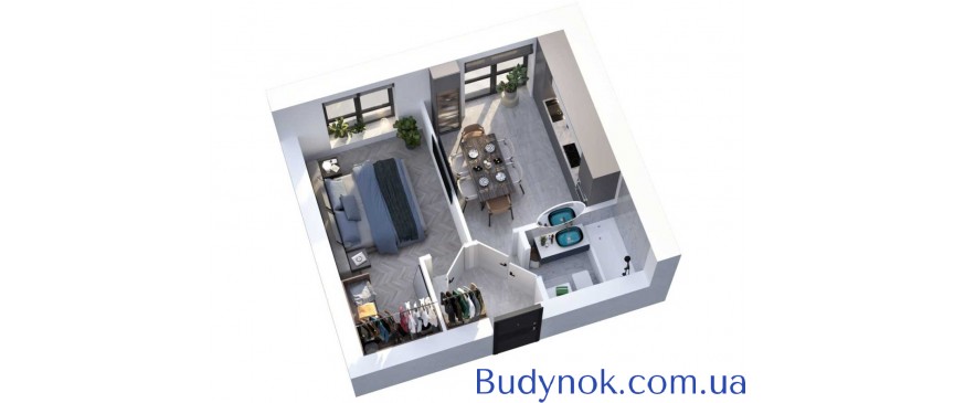 продаж 1-к квартира Києво-Святошинський, Гатне, 32550 $