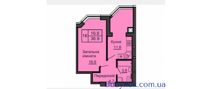 продаж 1-к квартира Києво-Святошинський, Софіївська Борщагівка, 65000 $