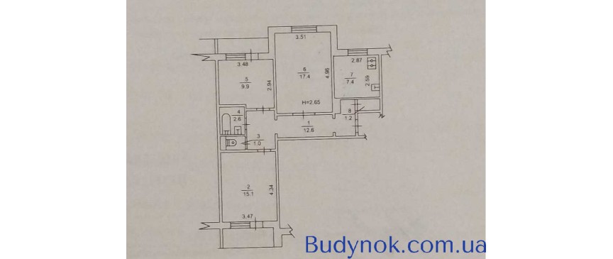 продаж 3-к квартира Київ, Оболонський, 75000 $
