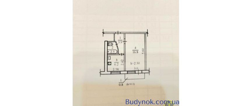 продаж 1-к квартира Дніпро, Шевченківський, 26000 $