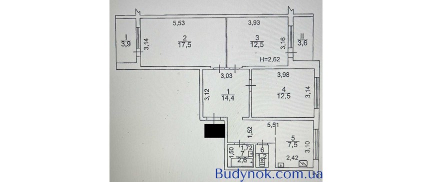 продаж 3-к квартира Київ, Деснянський, 65900 $
