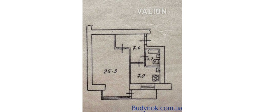 продаж 1-к квартира Київ, Дарницький, 61500 $