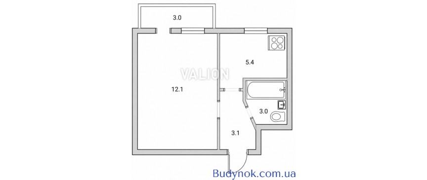 продаж 1-к квартира Київ, Дарницький, 35500 $