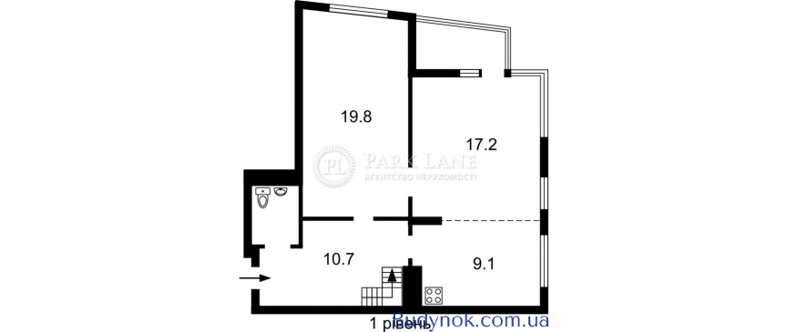 продаж 3-к квартира Броварський, Бровари, 109500 $