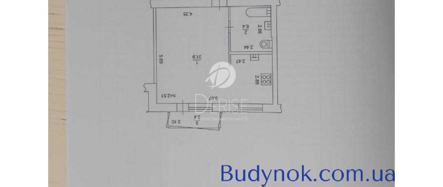продаж 1-к квартира Київ, Печерський, 92500 $