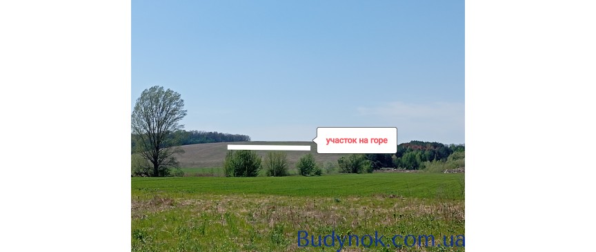 Продам участок в пригороде Гореничи