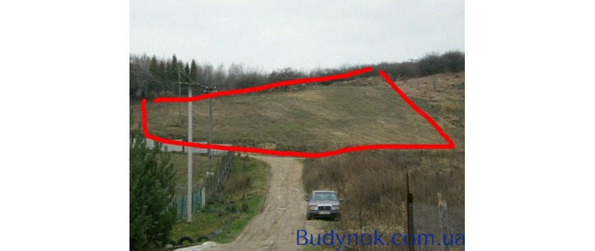 Ділянка для будівництва в с. Шоломинь, Шоломия 18 соток