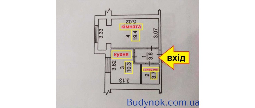 продаж 1-к квартира Києво-Святошинський, Білогородка, 37500 $