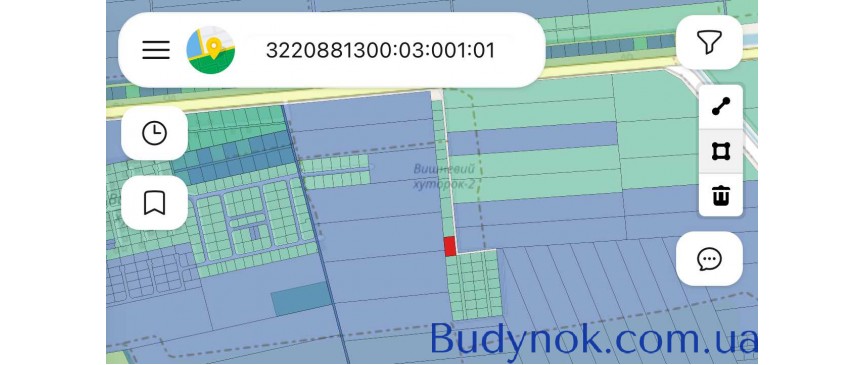 продаж ділянка під житлову забудову Бориспільський, Вишеньки, 29000 $
