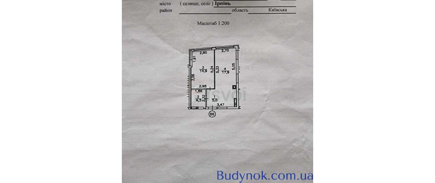 продаж 1-к квартира Києво-Святошинський, Ірпінь, 42000 $