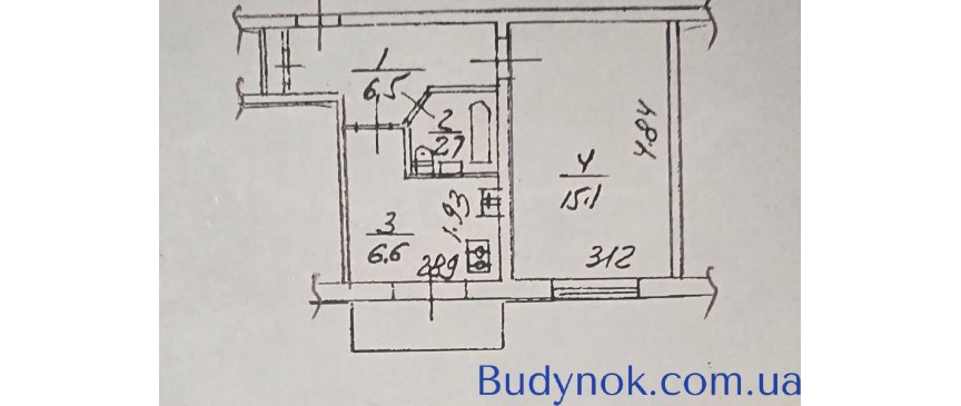 продаж 1-к квартира Київ, Деснянський, 39000 $