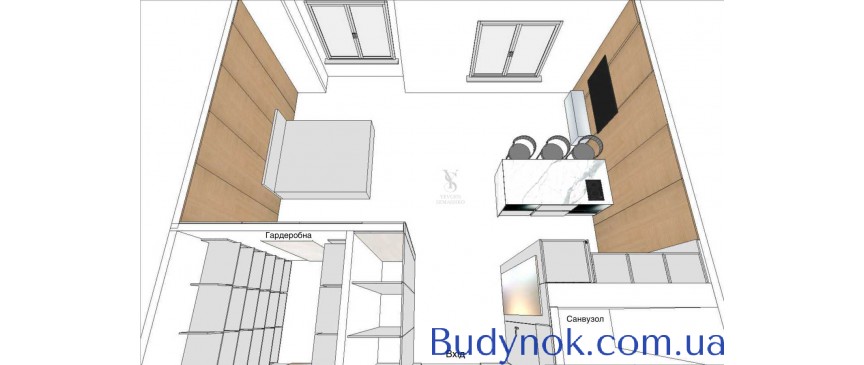 довгострокова оренда 1-к квартира Київ, Шевченківський, 750 $/міс.