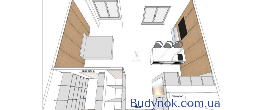 довгострокова оренда 1-к квартира Київ, Шевченківський, 1100 $/міс.