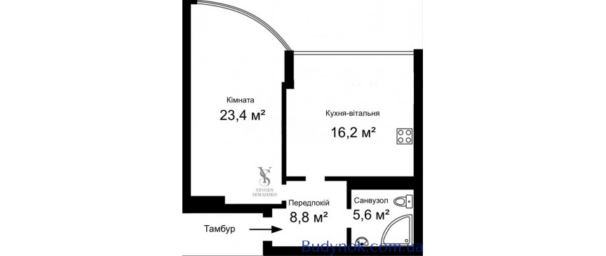 довгострокова оренда 1-к квартира Київ, Святошинський, 20000 грн./міс.
