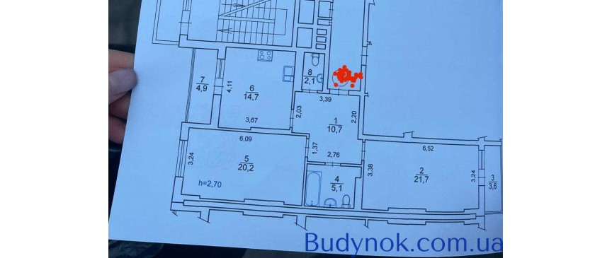 продаж 2-к квартира Київ, Шевченківський, 85000 $