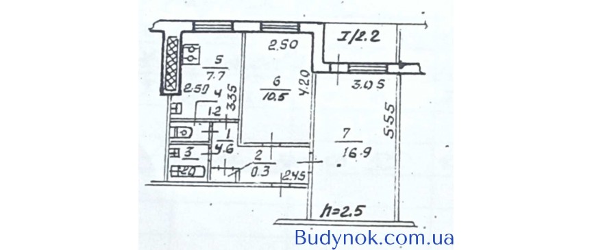 продаж 2-к квартира Дніпро, Новокодакський, 45000 $