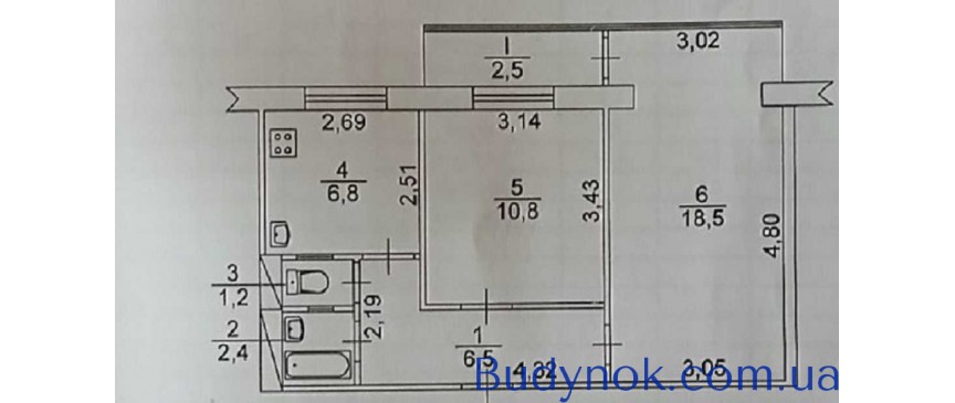 продаж 2-к квартира Київ, Дніпровський, 55000 $