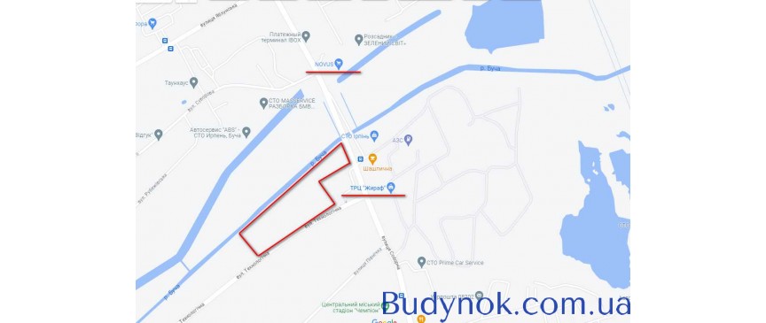 продаж земля комерційного призначення Києво-Святошинський, Ірпінь, 1122000 $