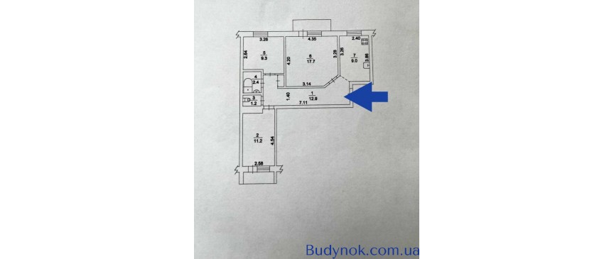 продаж 3-к квартира Київ, Святошинський, 83000 $