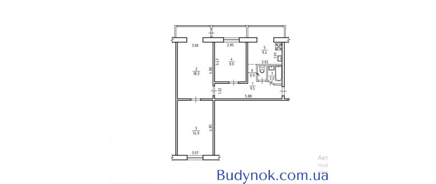 продаж 3-к квартира Київ, Деснянський, 40000 $