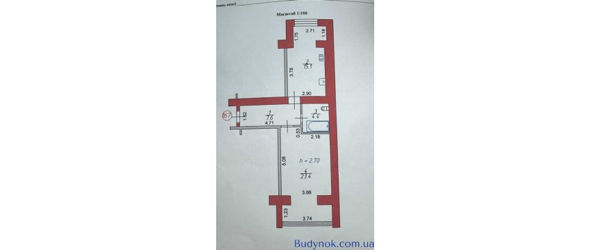 продаж 1-к квартира Луцьк, 63000 $