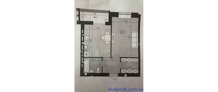 продаж 1-к квартира Луцьк, 42500 $