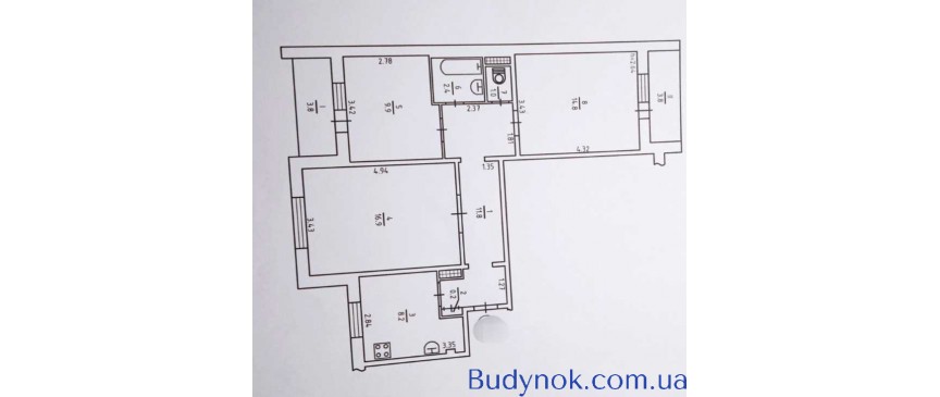 продаж 3-к квартира Київ, Дарницький, 60000 $