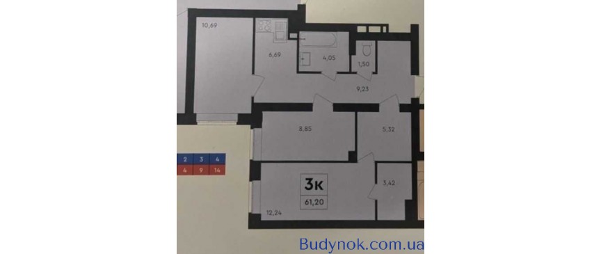продаж 2-к квартира Броварський, Бровари, 40500 $