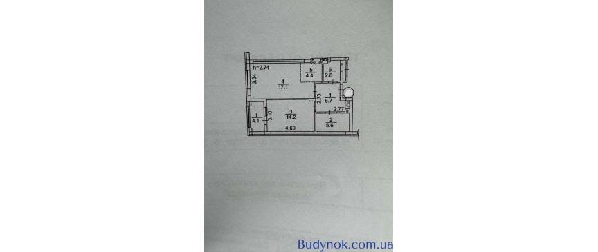 продаж 1-к квартира Броварський, Бровари, 56000 $