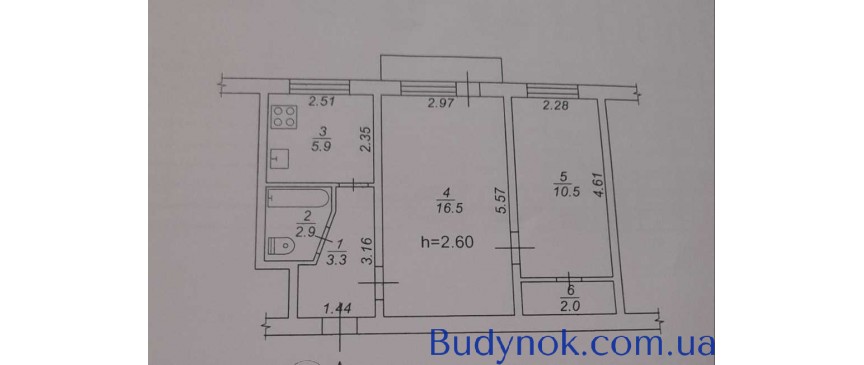 продаж 2-к квартира Київ, Шевченківський, 55000 $
