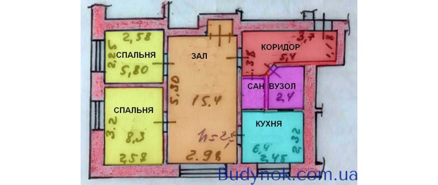 продаж 3-к квартира Іванківський, Іванків, 21800 $