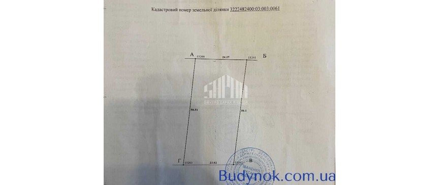продаж ділянка під житлову забудову Києво-Святошинський, Мощун, 22900 $