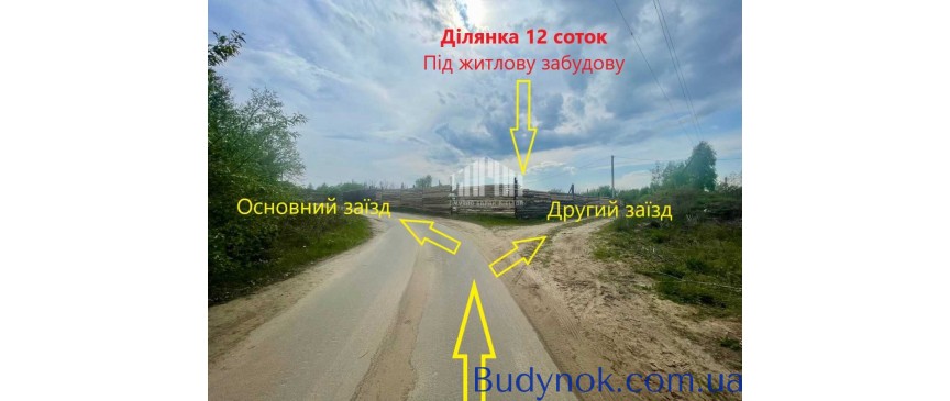 продаж ділянка під житлову забудову Києво-Святошинський, Мощун, 22900 $
