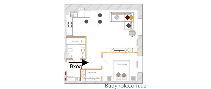 довгострокова оренда 2-к квартира Київ, Шевченківський, 850 $/міс.