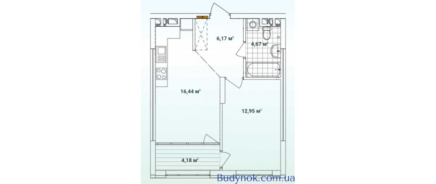 продаж 1-к квартира Київ, Подільський, 75000 $