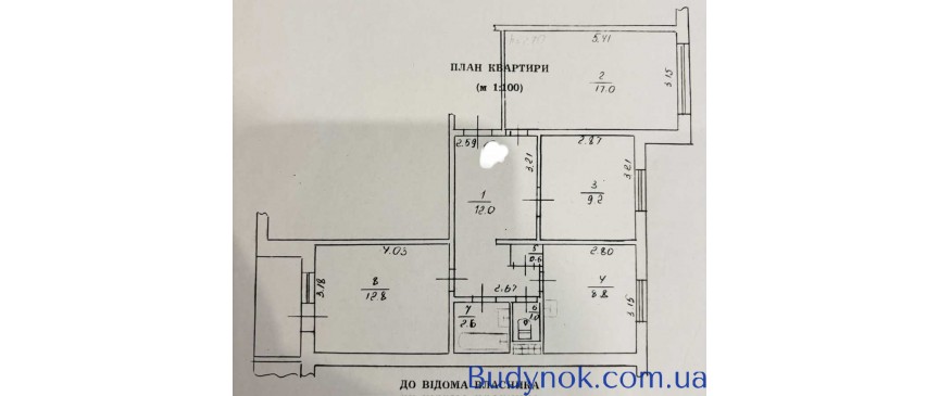 продаж 3-к квартира Бориспільський, Бориспіль, 67000 $