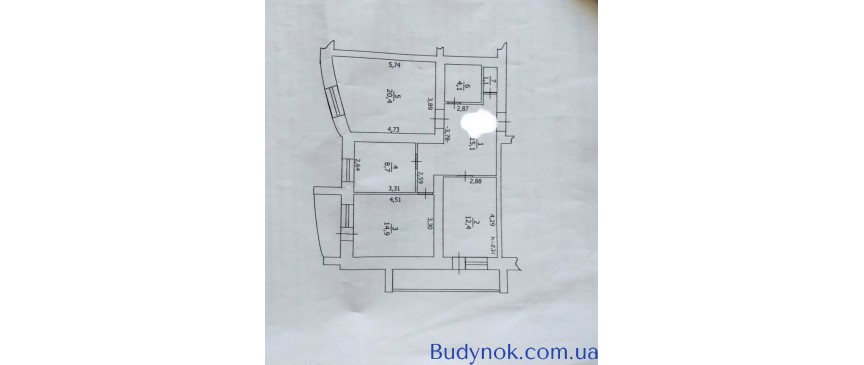 продаж 3-к квартира Бориспільський, Бориспіль, 92000 $