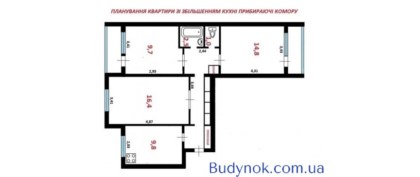 продаж 3-к квартира Київ, Оболонський, 80000 $