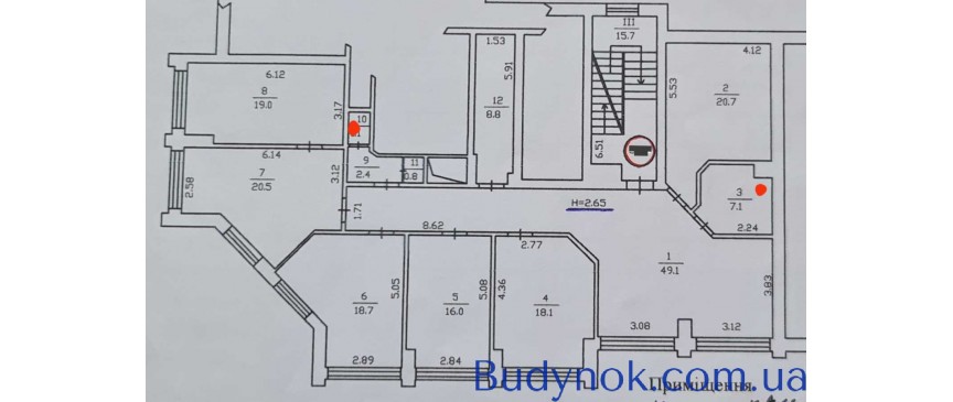 довгострокова оренда офісне приміщення Київ, Святошинський, 65000 грн./міс.