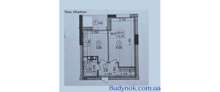 продаж 1-к квартира Вишгородський, Вишгород, 54000 $