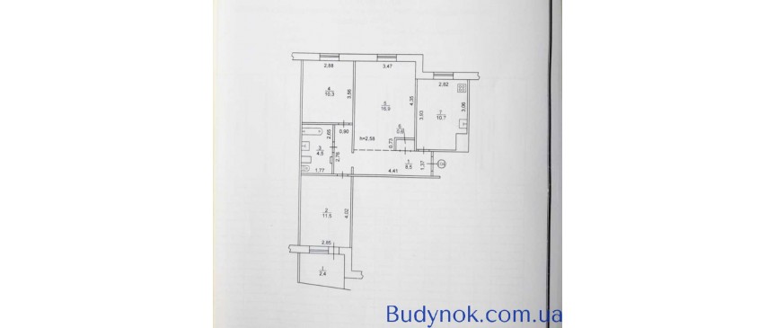 продаж 3-к квартира Дніпро, Шевченківський, 54000 $